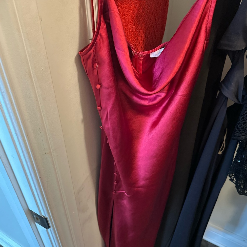 More To Come Satin Dress